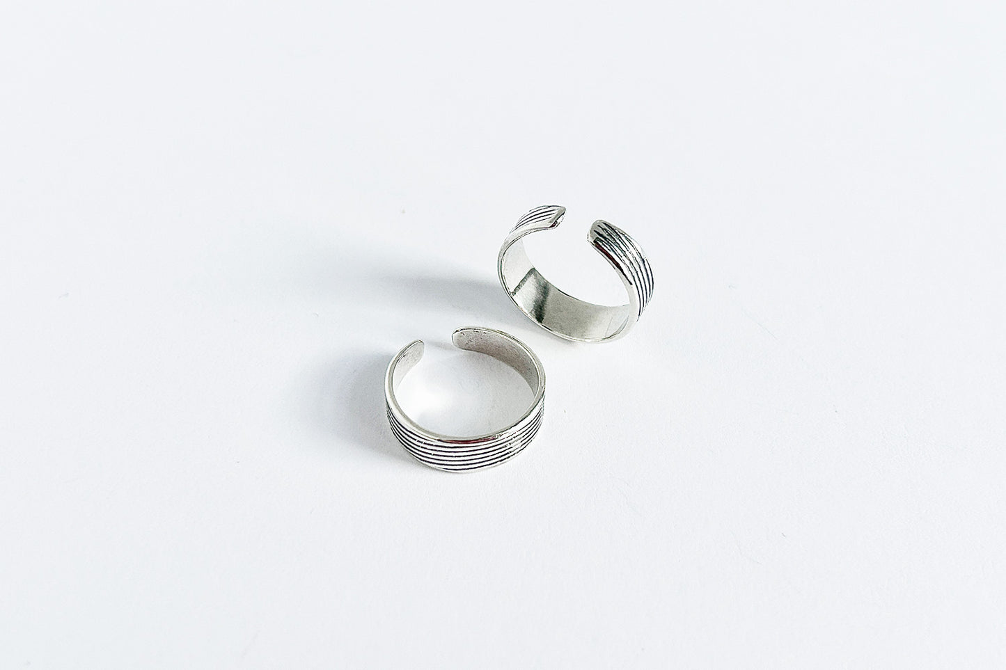 Sterling silver toe rings