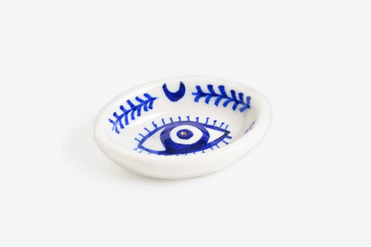 Jaipur pottery incense holder